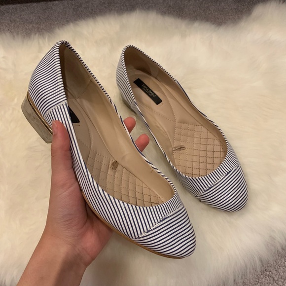 Zara Shoes - ‼️LAST CHANCE Zara Pinstripe Flats